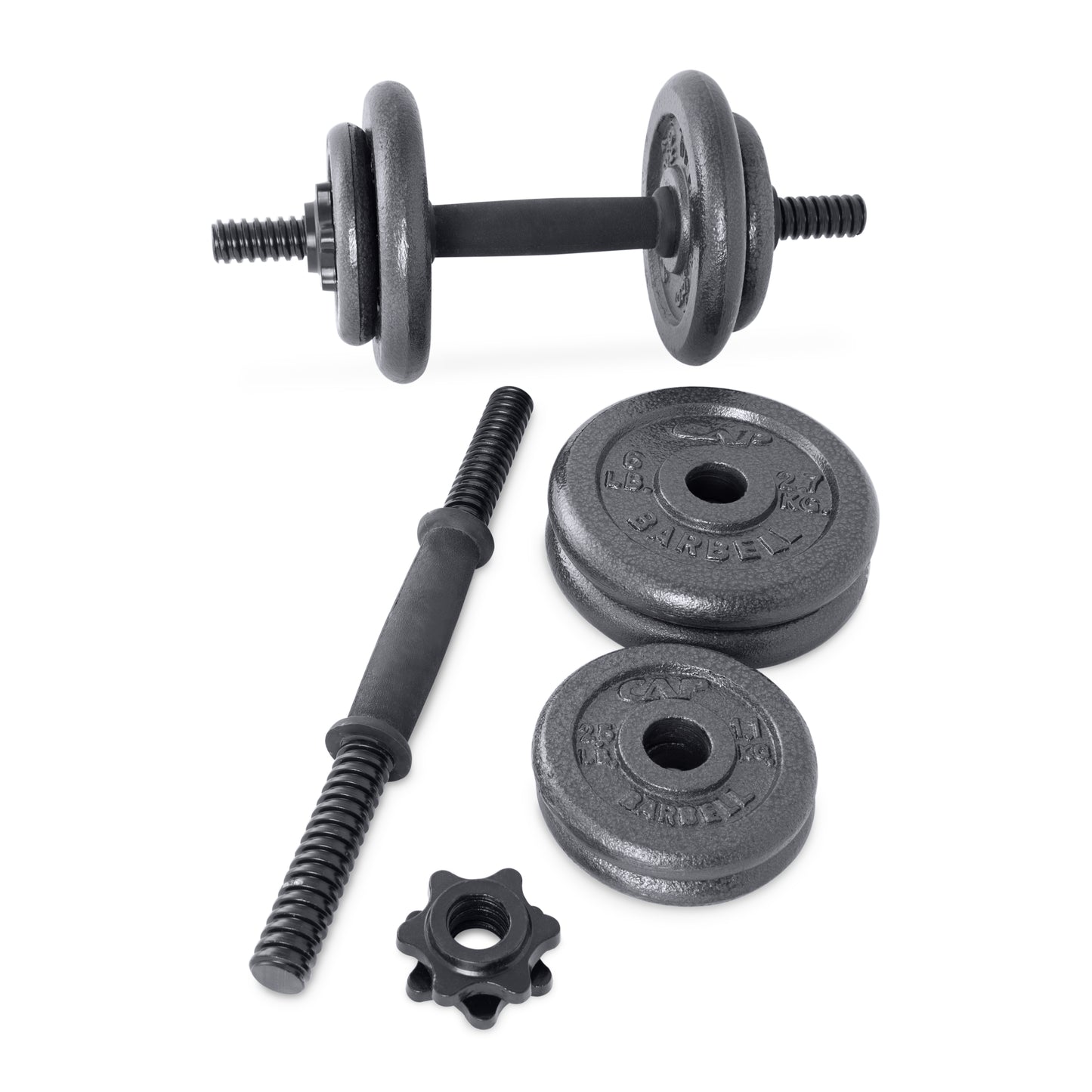 CAP Barbell 40 Lb. Adjustable Cast Iron Dumbbell Set