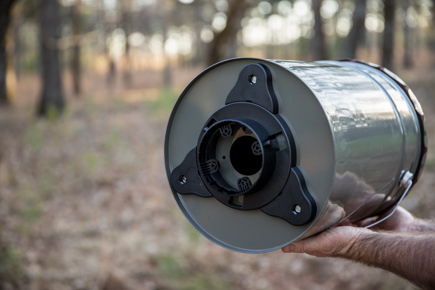 Moultrie All-In-One II Feeder Kit With Bluetooth Control and 360-Degree Feed Coverage