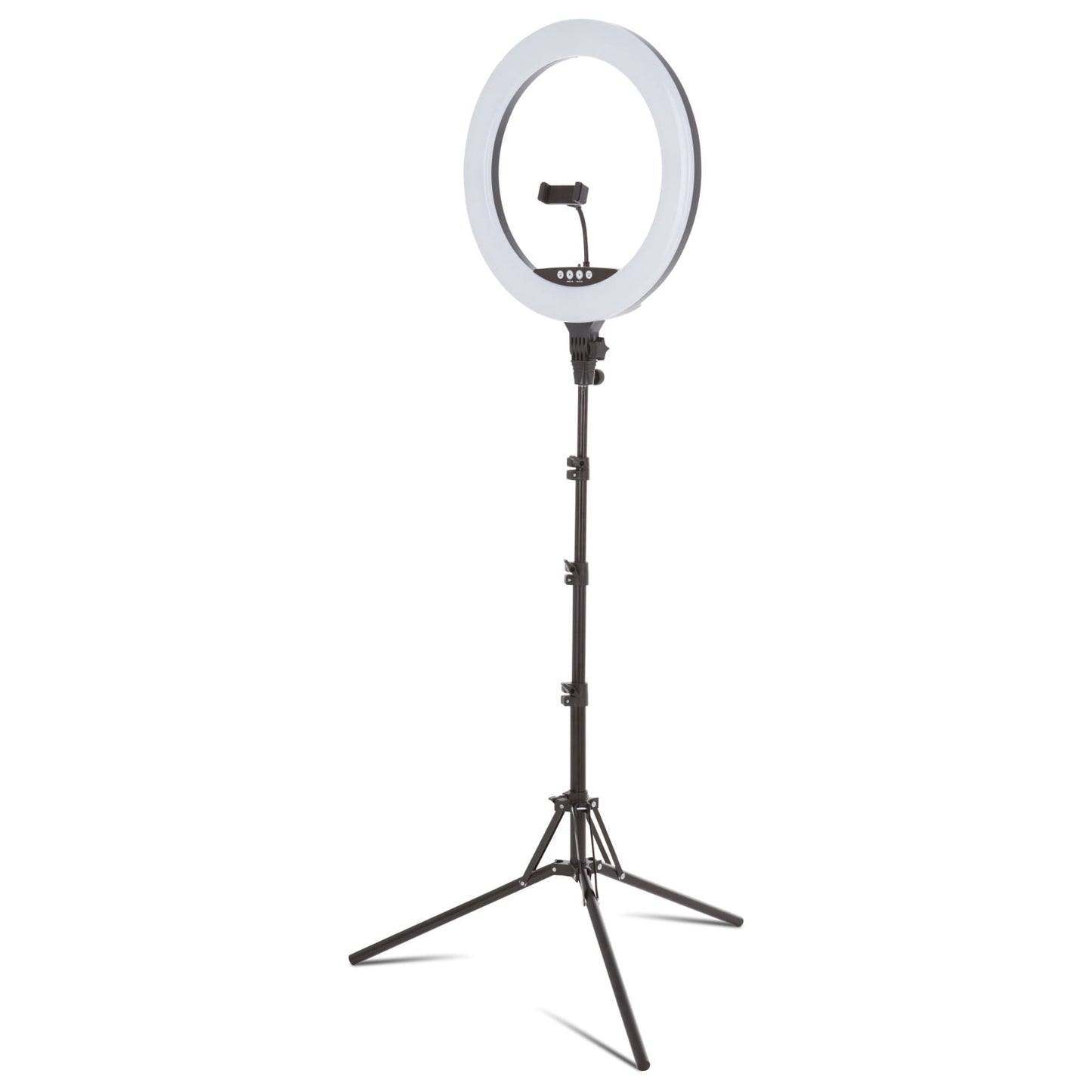 Vivitar 18" LED RGB Ring Light with Tripod, Phone Holder USB Charging Ports, and Wireless Remote