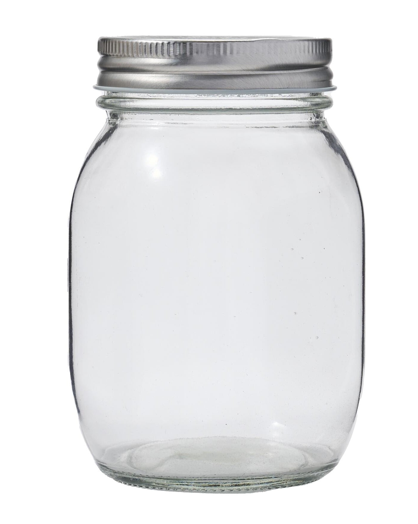 (4 pack) Ball Glass Mason Jar W/Lid & Band, Wide Mouth, 64 Ounces, 6 Count