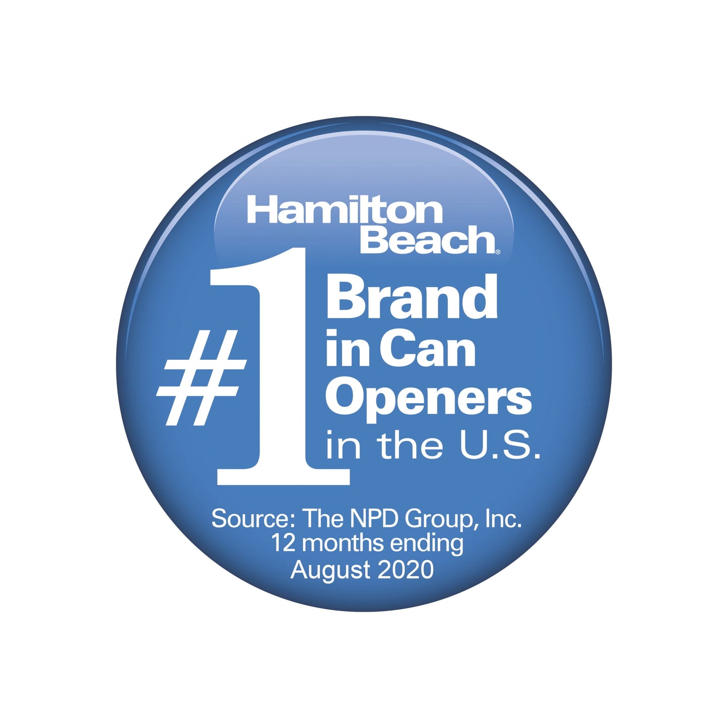 Hamilton Beach SureCut Electric Can Opener, One-Touch, Hands-Free, Multi-Tool Included, Stainless Steel