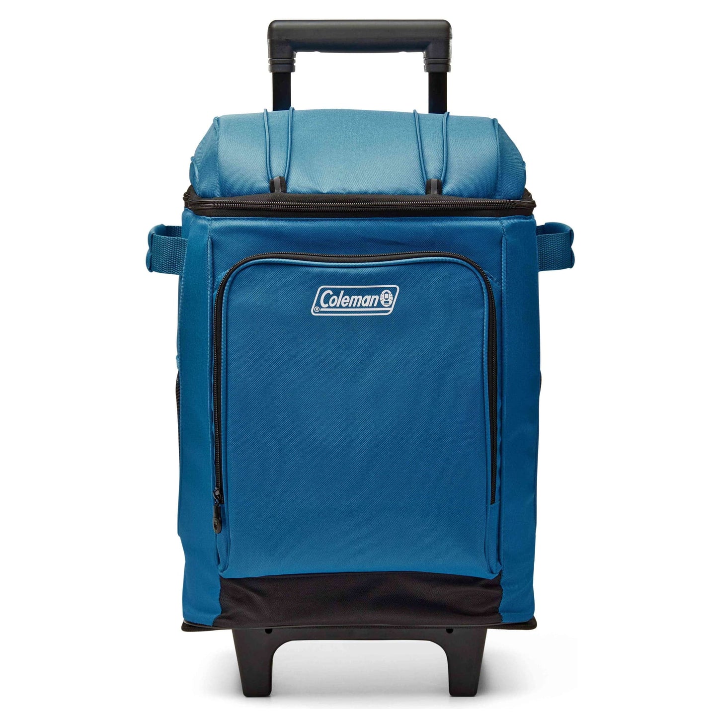 Coleman CHILLER 42-Can Insulated Soft Cooler Bag with Wheels, Ocean