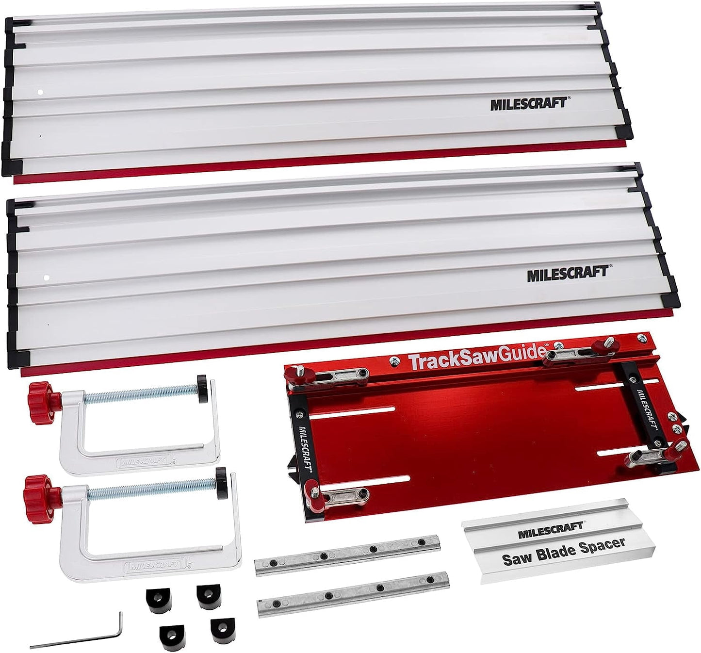 WEN 100-Inch Track Saw Track Guide Rail and Adapters, CT9502