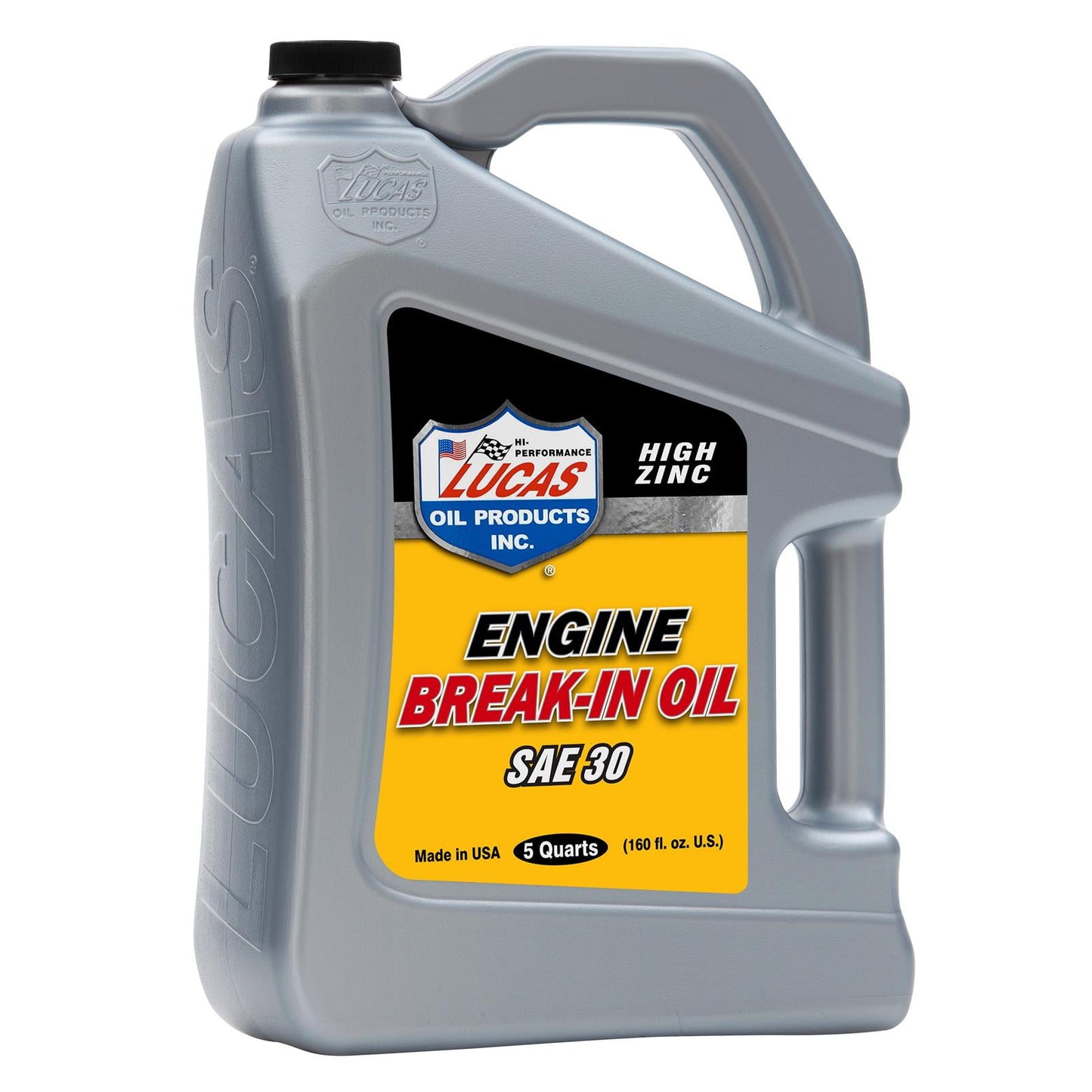 Lucas Oil High Zinc Engine Break-In Oil SAE 30, 5 qt
