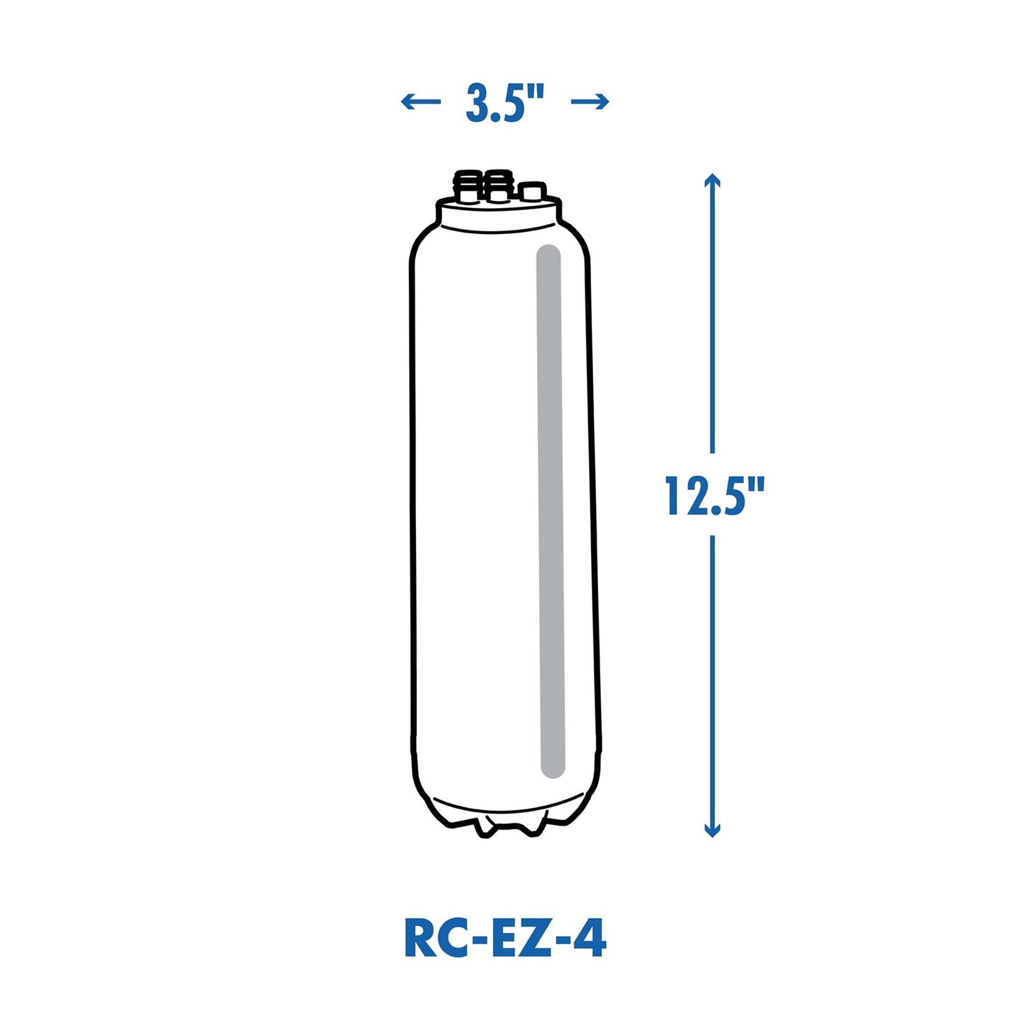 Culligan RC-EZ-4 Under Sink Water Filter Replacement, Premium