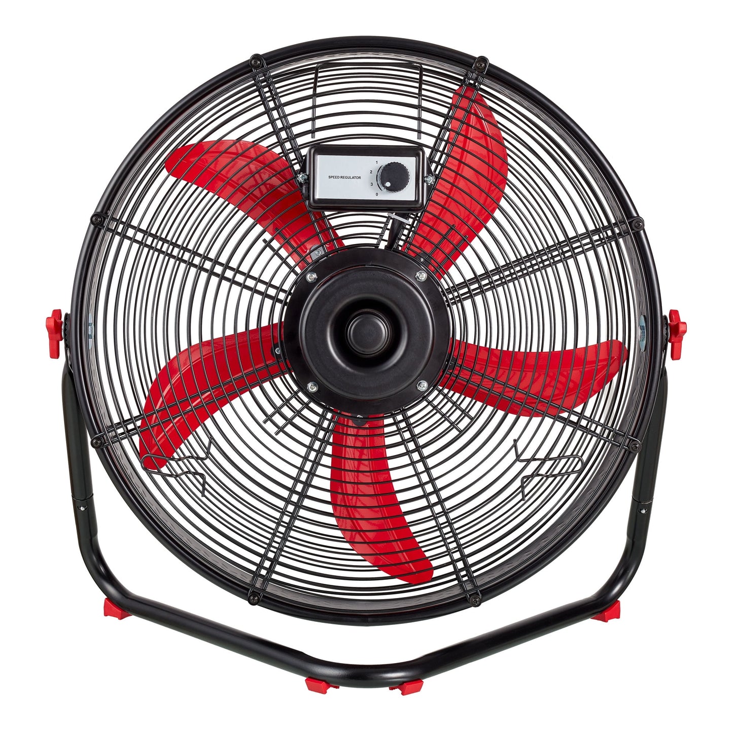 Hyper Tough 20-Inch HV Sealed Motor Drum Fan with 3-Speed Control, Wall Mountable