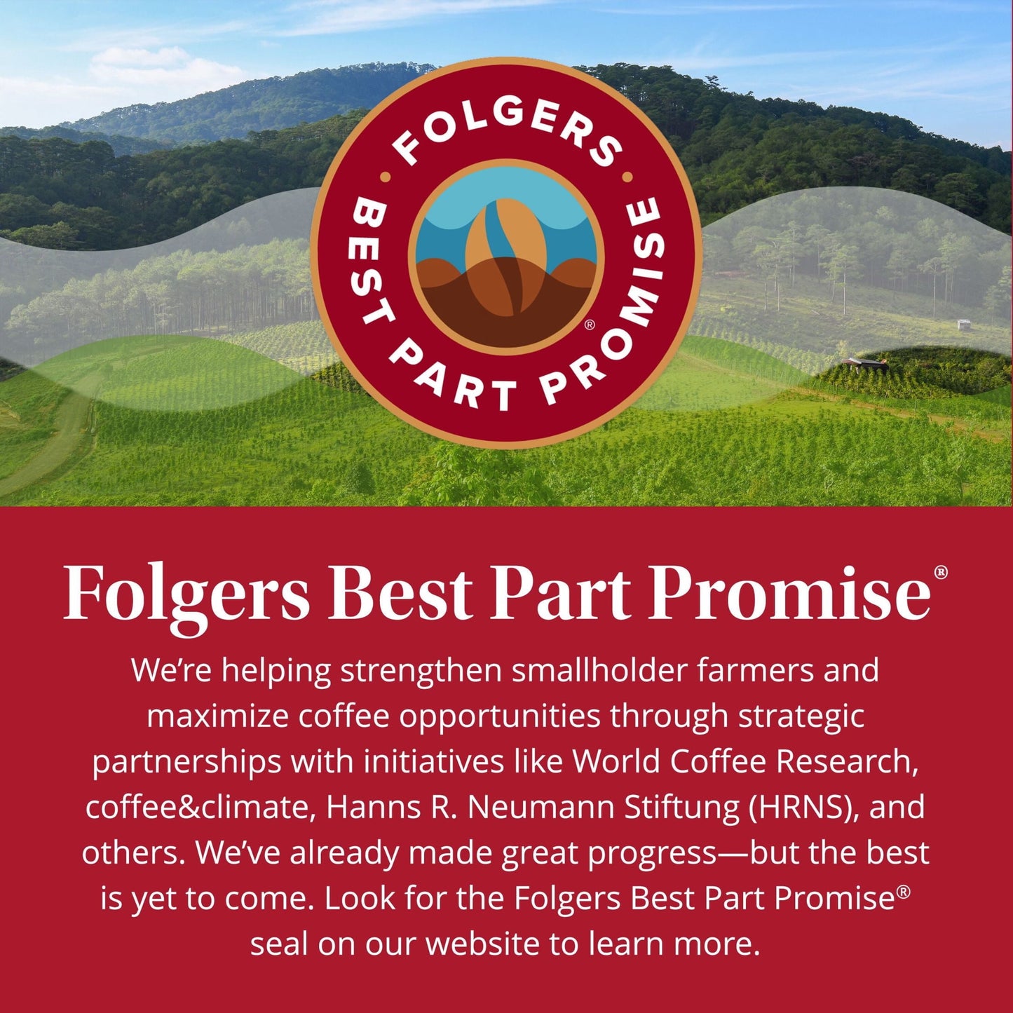 Folgers Colombian Coffee, Medium Roast, Keurig K Cup Pods, 48 count Box