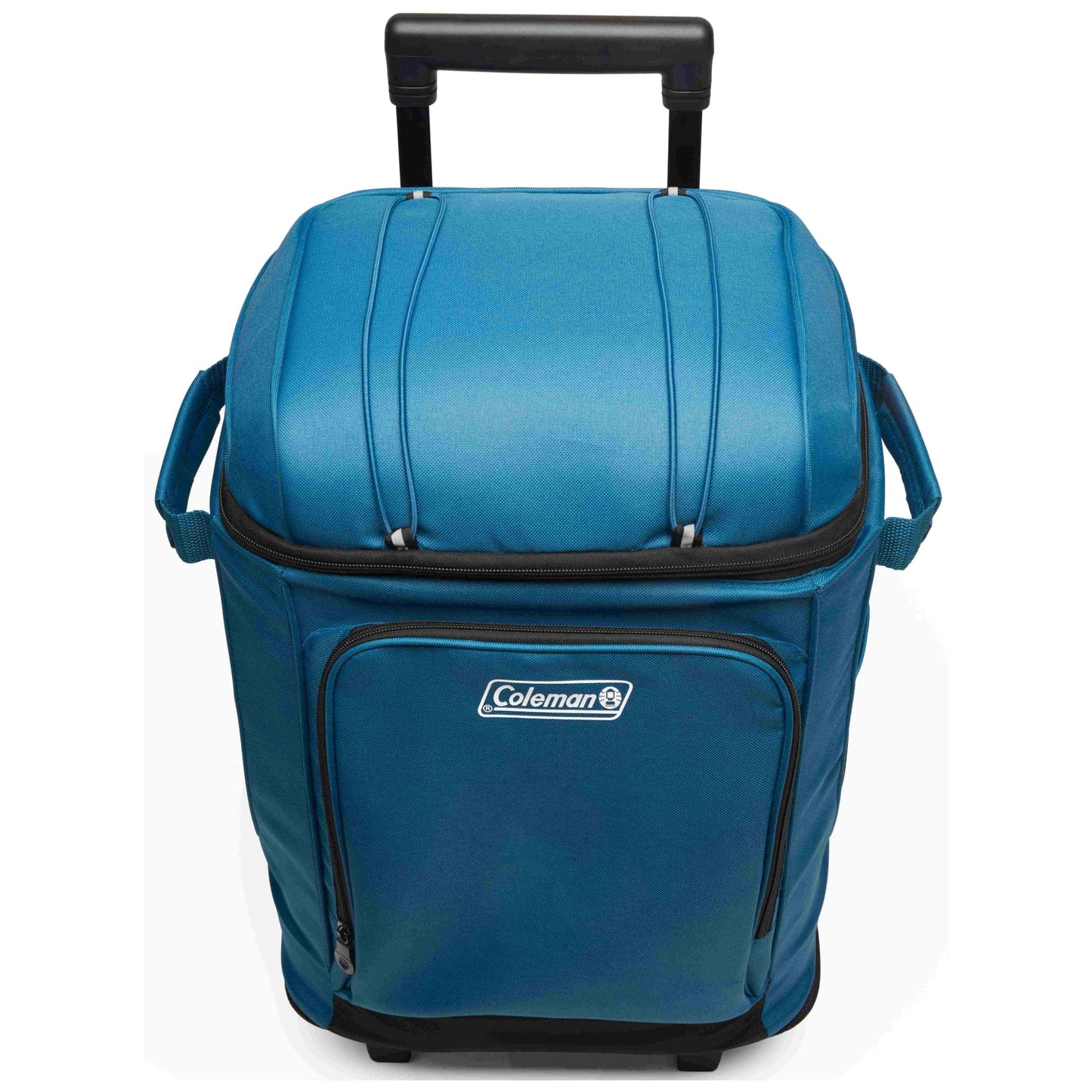 Coleman CHILLER 42-Can Insulated Soft Cooler Bag with Wheels, Ocean