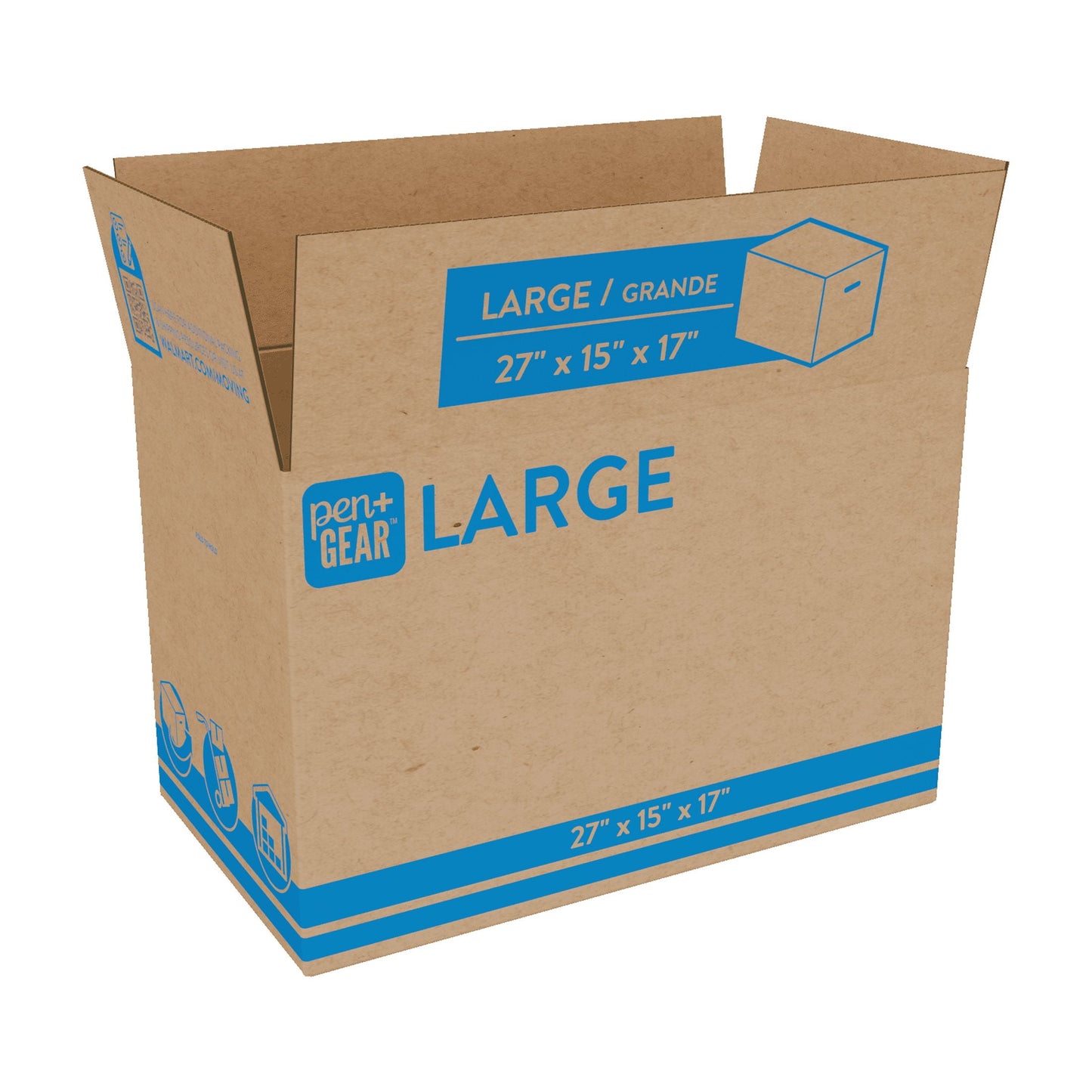 (10 pack) Pen+Gear Large Moving Boxes, 27L x 15W x 17H, Kraft