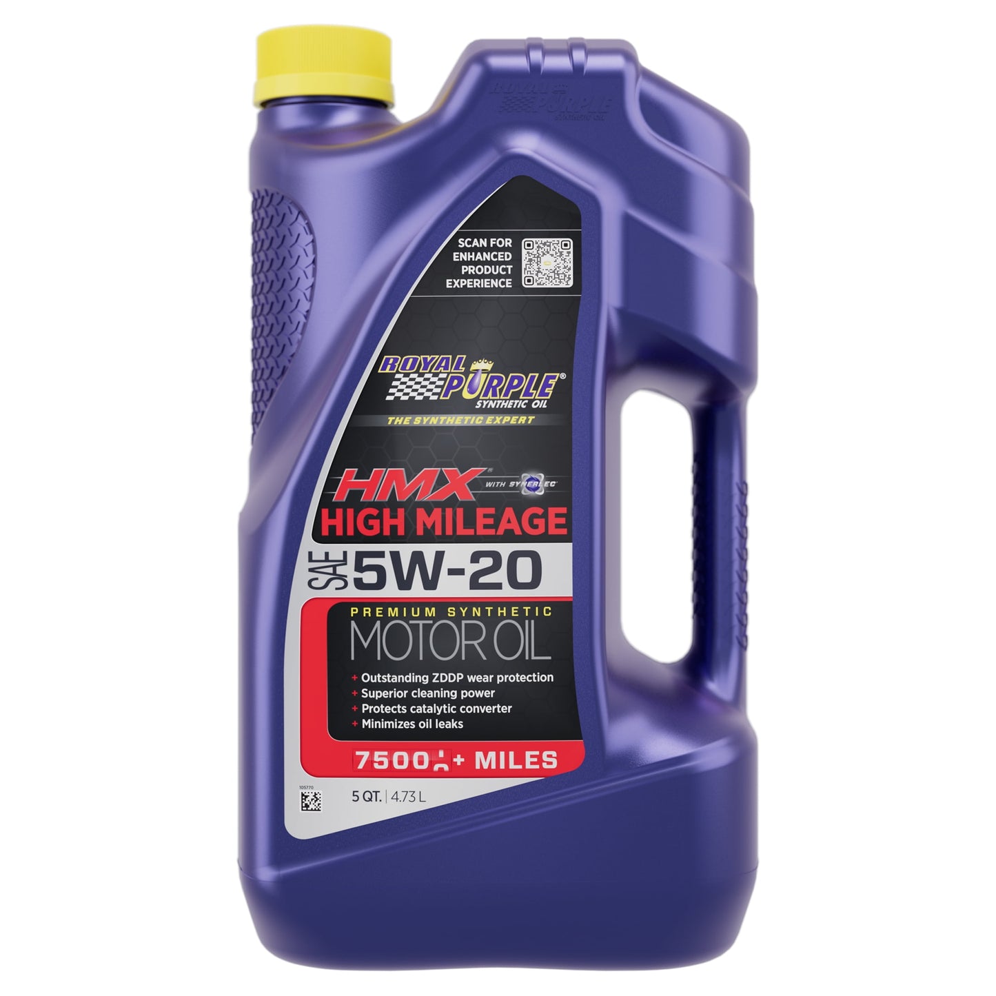 Royal Purple HMX 5W-30 High Mileage Motor Oil, Universal, 5 Quarts