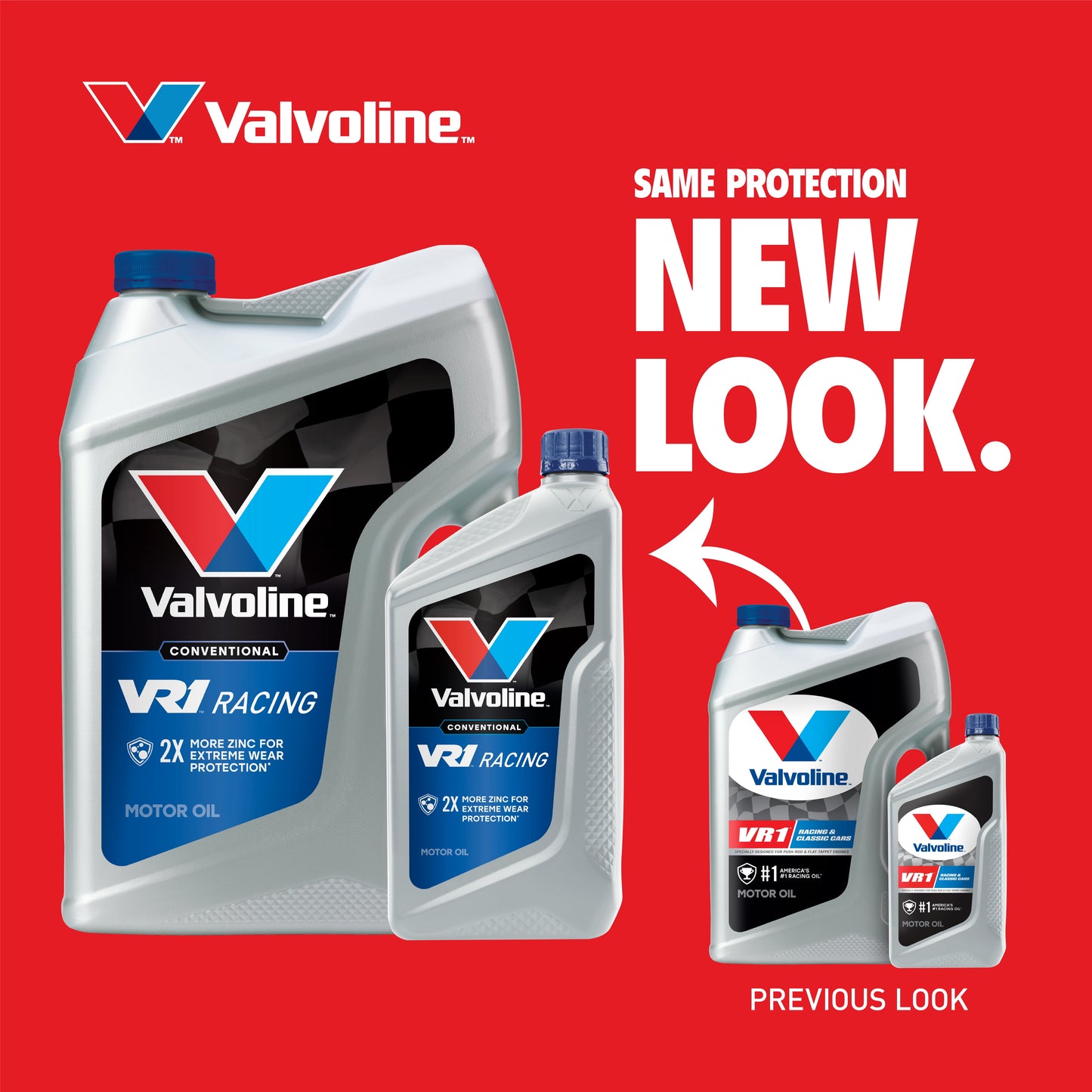 (2 pack) Valvoline VR1 Racing SAE 20W-50 Conventional Motor Oil, 5 Quart