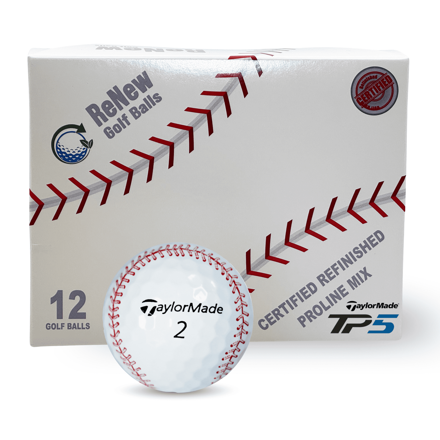 TaylorMade TP5X Golf Balls 12pk, White