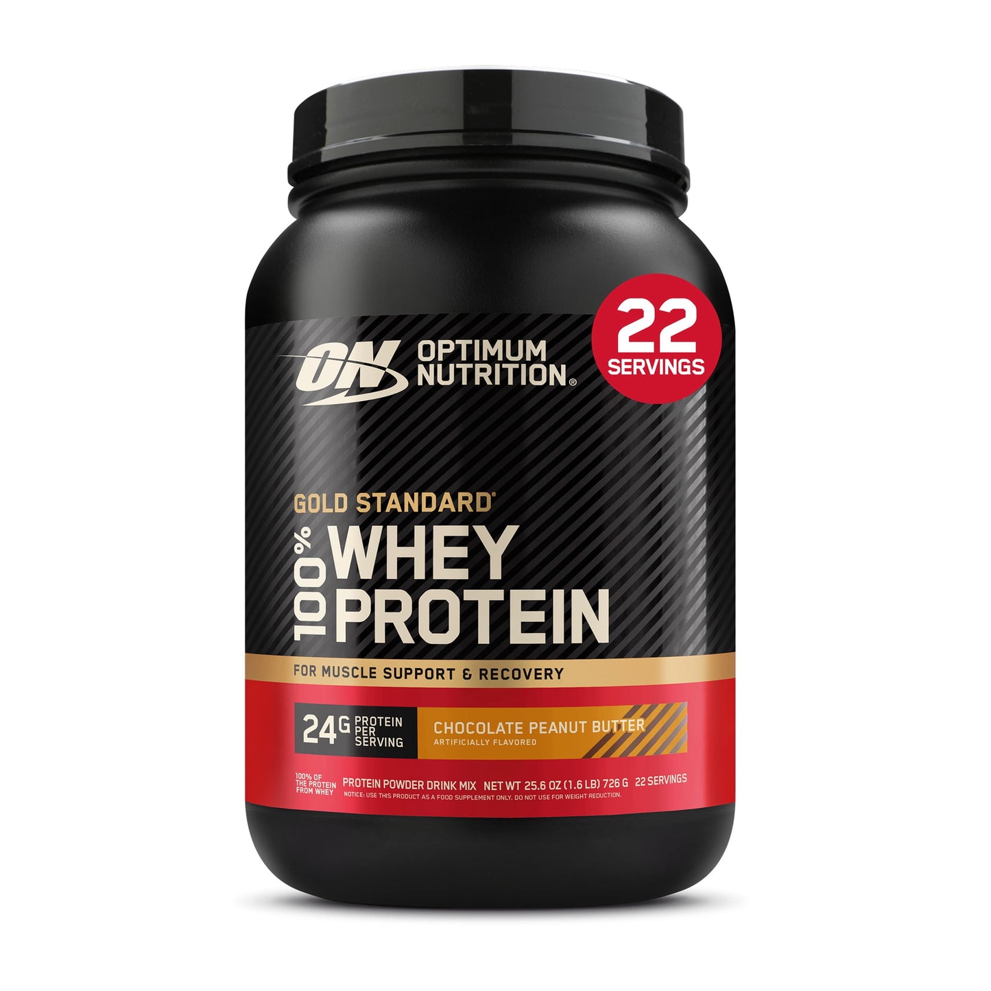 NitroTech Protein Powder Plus Muscle Builder, 100% Whey Protein with Whey Isolate, Strawberry, 40 Servings (4lbs)