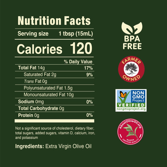 Pompeian Robust Extra Virgin Olive Oil - 101 fl oz
