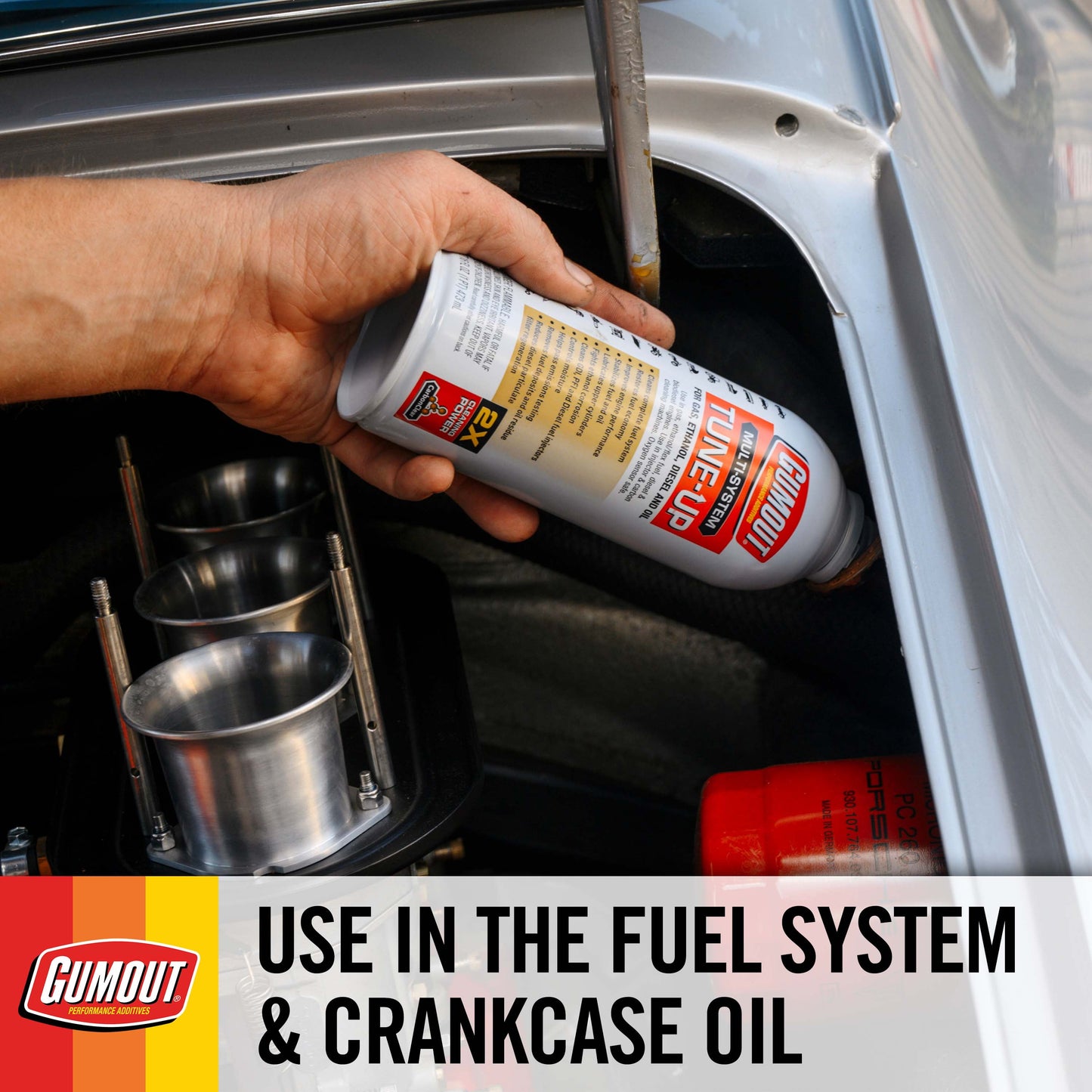 (6 pack) Gumout Multi-System Tune-up 16 oz Automotive Additive - 510011W