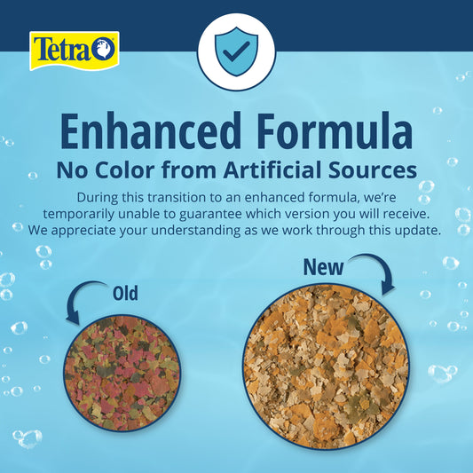 Tetra TetraMin Tropical Flakes, Nutritionally Balanced Fish Food, 4.52 lbs.