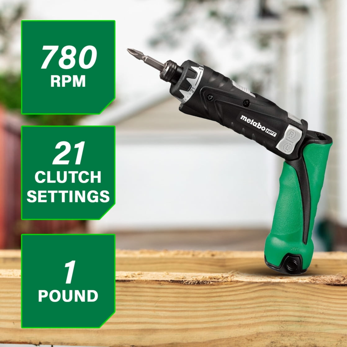 Metabo HPT Cordless Electric Screwdriver Kit, DB3DL2