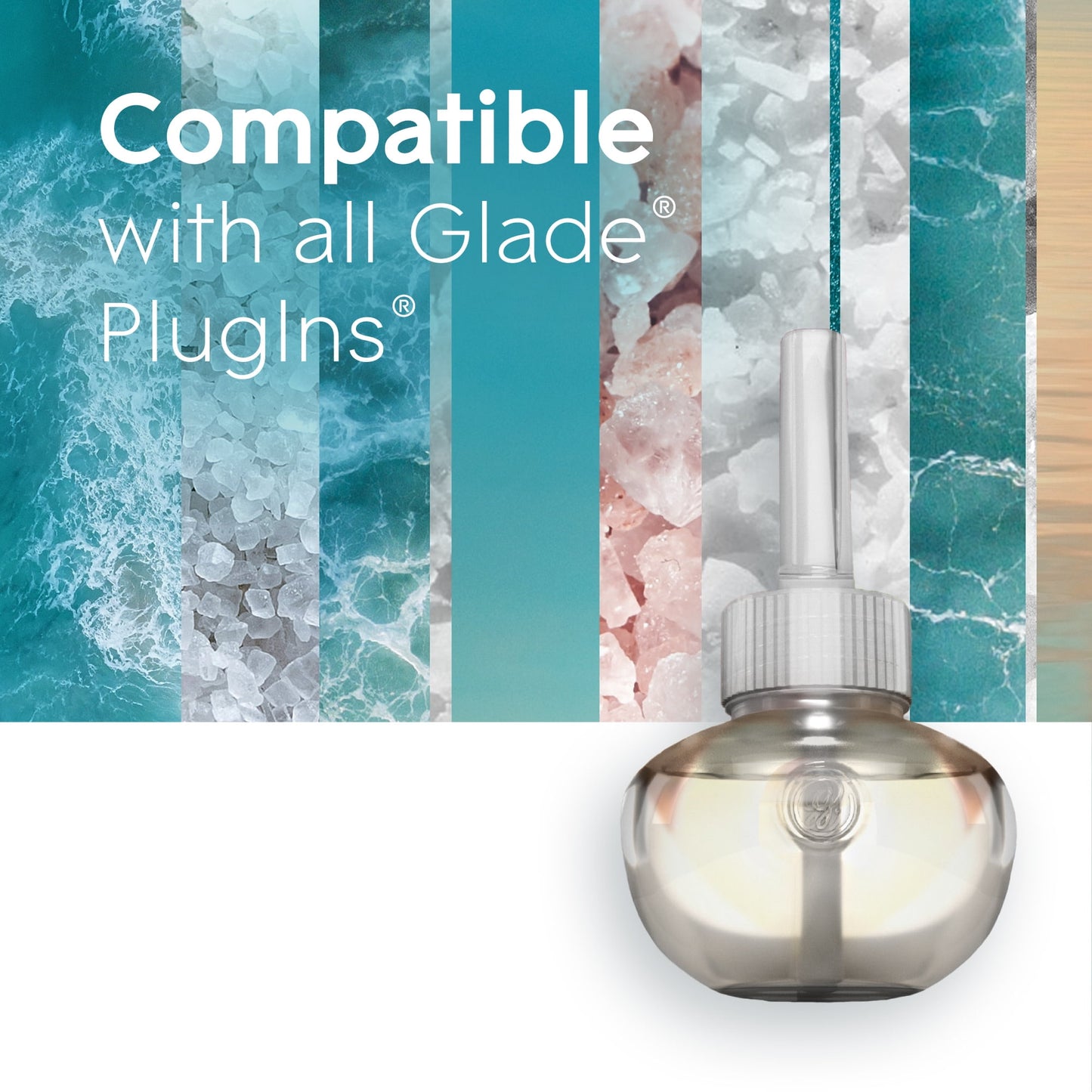 Glade PlugIns Scented Oil 10 Refills, Air Freshener, Apple Cinnamon, 10 x 0.67 oz