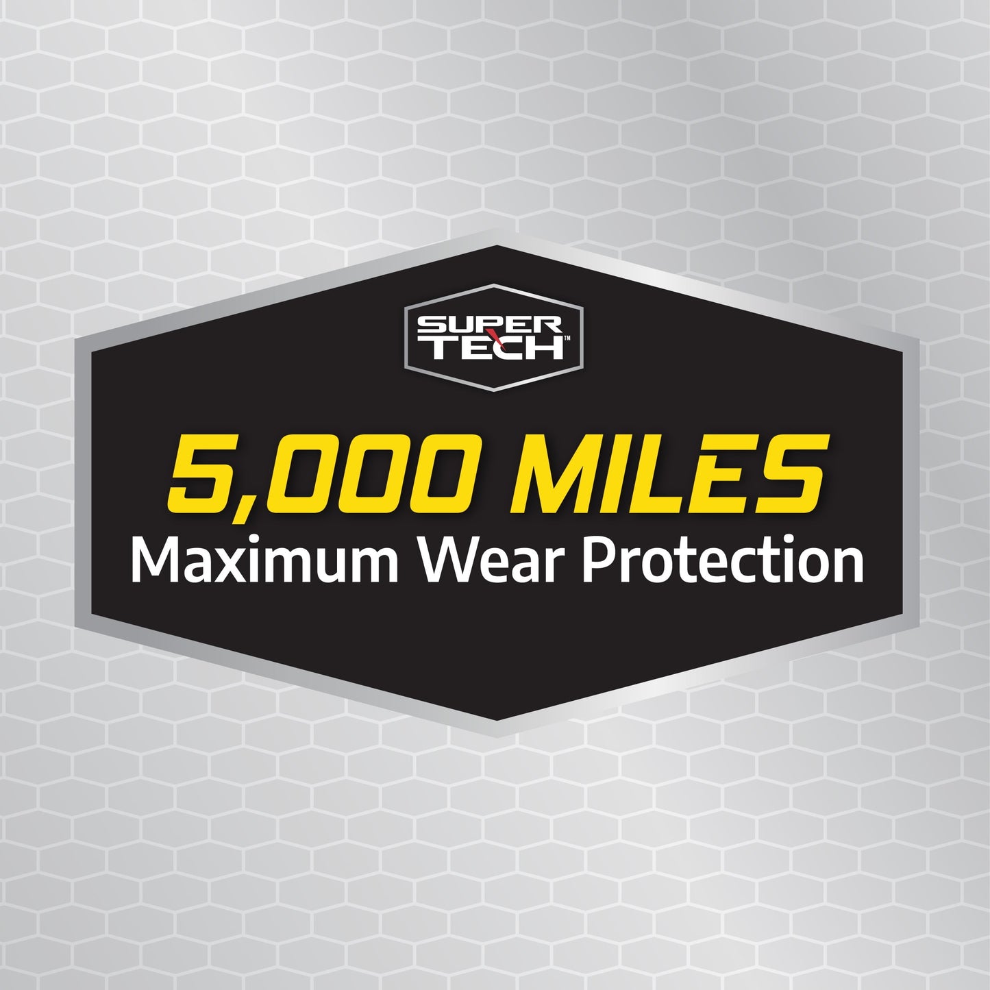 Super Tech All Mileage Synthetic Blend Motor Oil SAE 20W-50, 5 Quarts