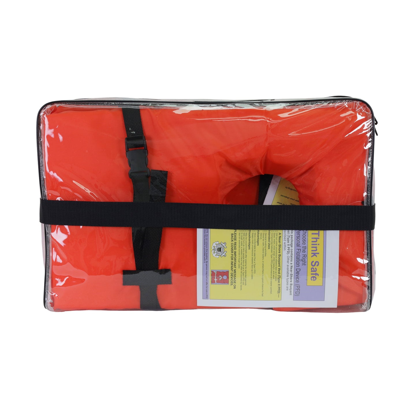 Ozark Trail 4-Pack Adult Type II Life Vest, Includes Storage Bag, Orange
