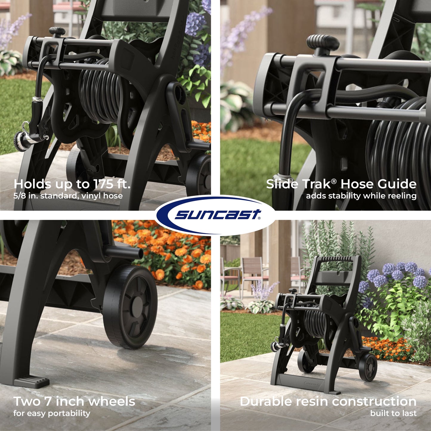 Suncast 175FT Hosemobile® Hose Reel Cart