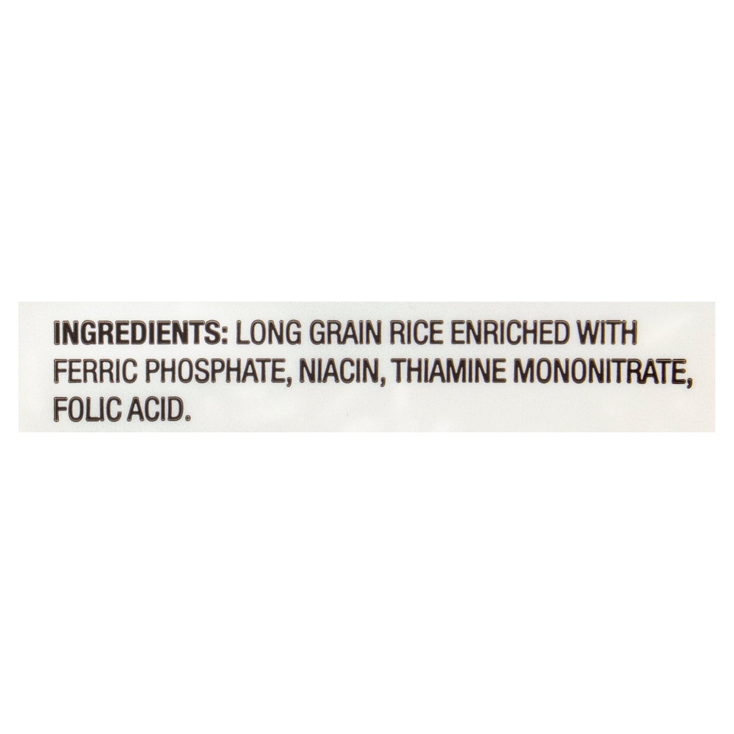 Great Value Long Grain Enriched Rice, 20 lb