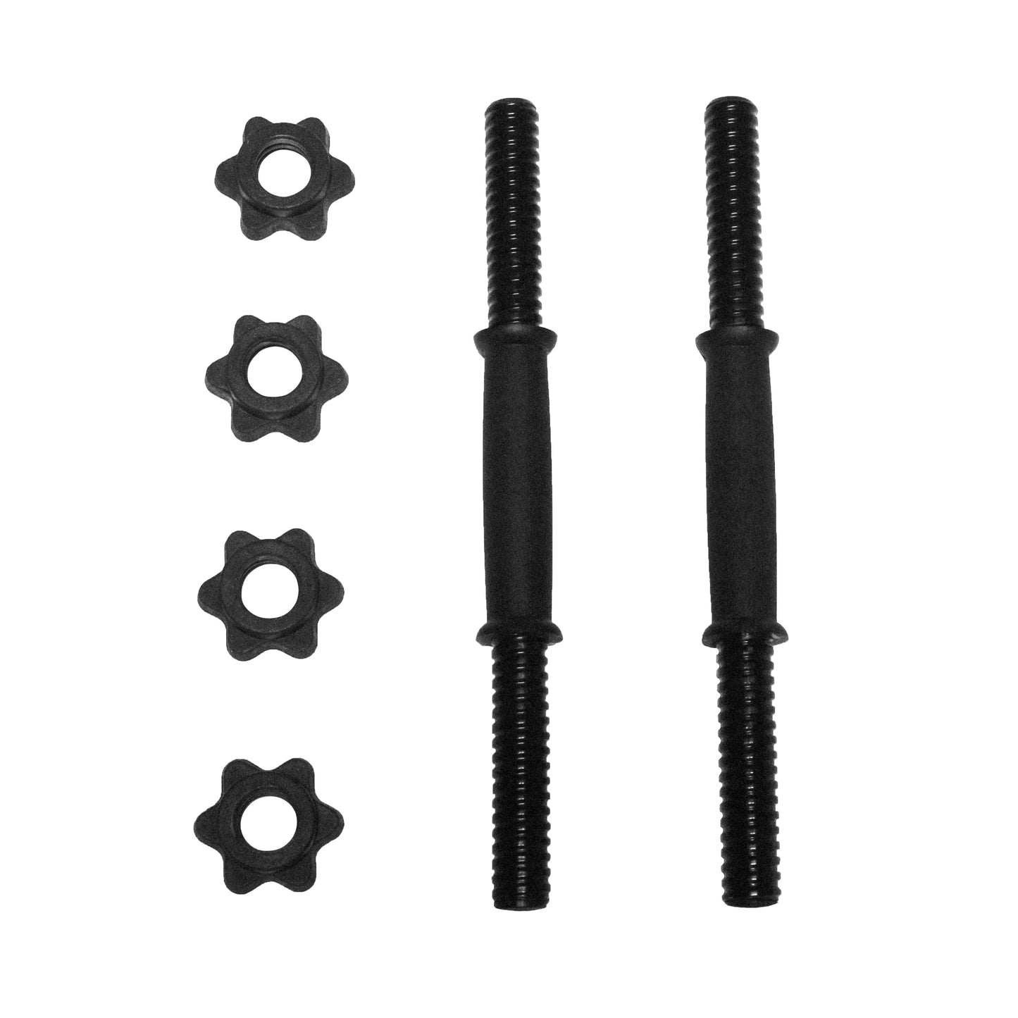 CAP Barbell Standard 1 In. Threaded Tricep Weight Bar with Collars, 34 In., Black