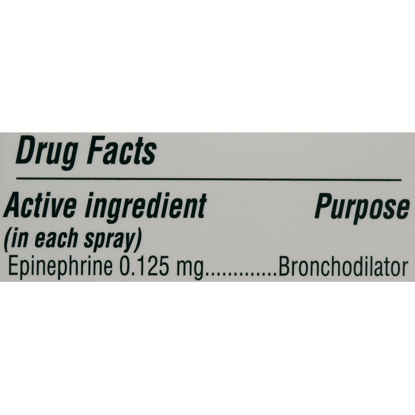 Primatene MIST Epinephrine Oral Inhalation Aerosol