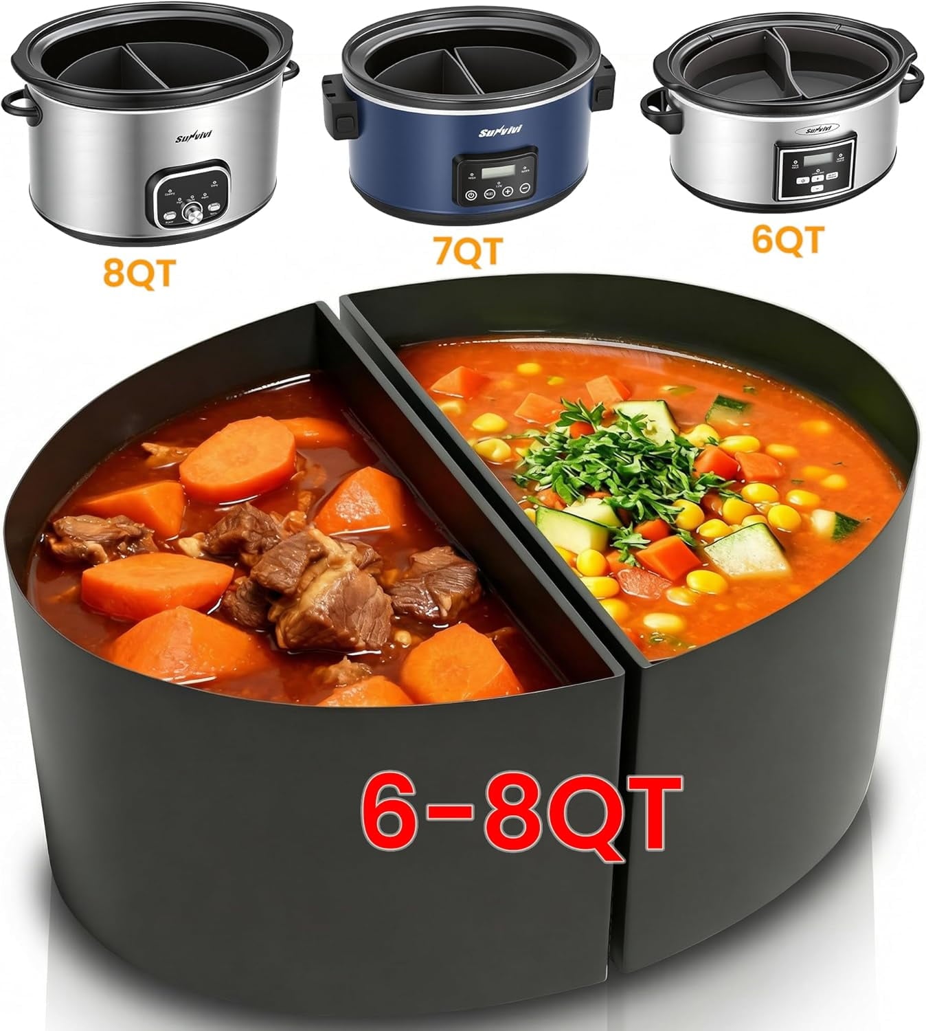 Crock-Pot 6qt Cook & Carry Programmable Slow Cooker Ceramic Lambrusco
