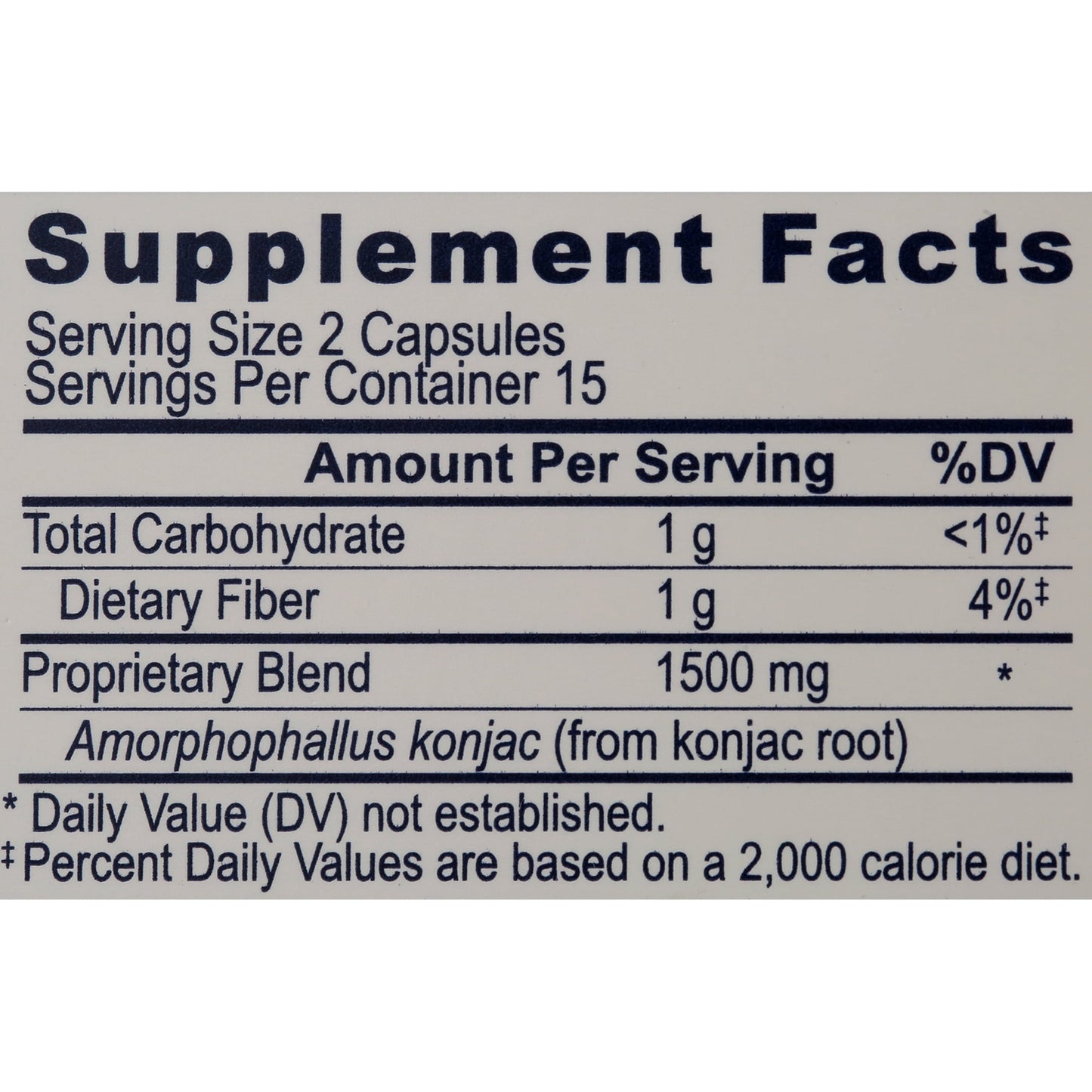Lipozene Amorphophallus Konjac Maximum Strength Weight Loss Pills, 60Ct