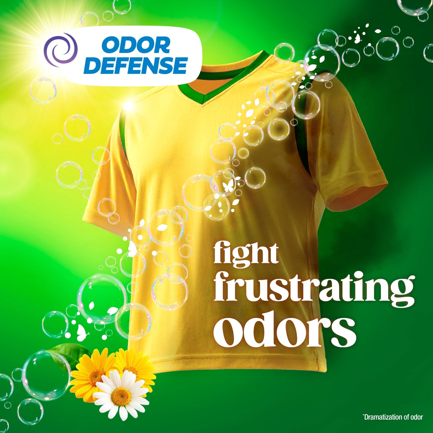 Gain Laundry Detergent Liquid, Now with Odor Defense, Original Scent, 132 fl oz, 100 Loads