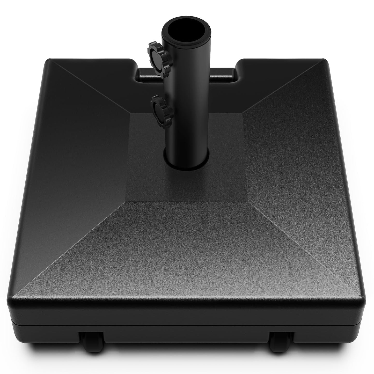Mainstays Outdoor 26lb Steel Round Umbrella Base, Black Finish