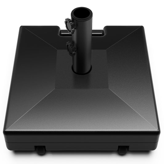Mainstays Outdoor 26lb Steel Round Umbrella Base, Black Finish