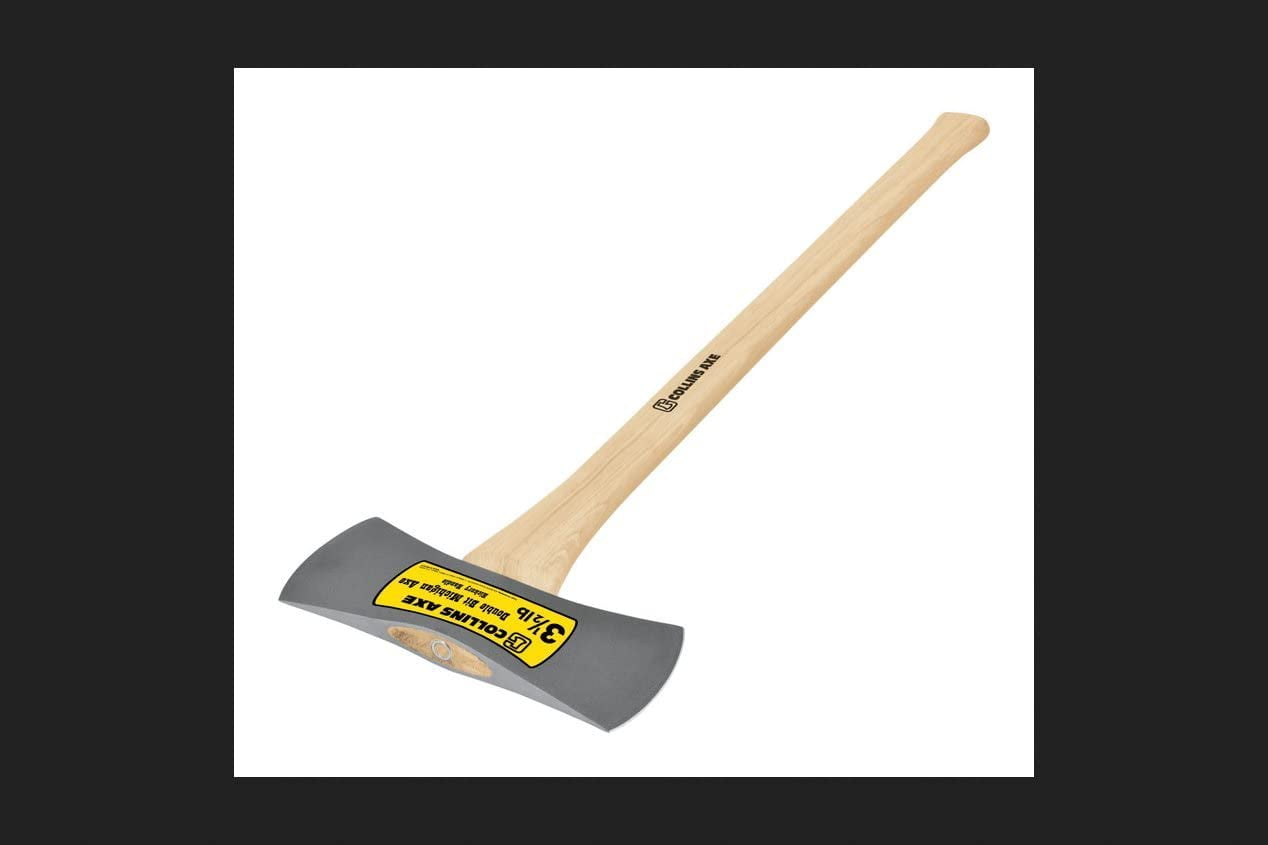 Collins 3.5 lb Double Bit Axe 36 in. Wood Handle