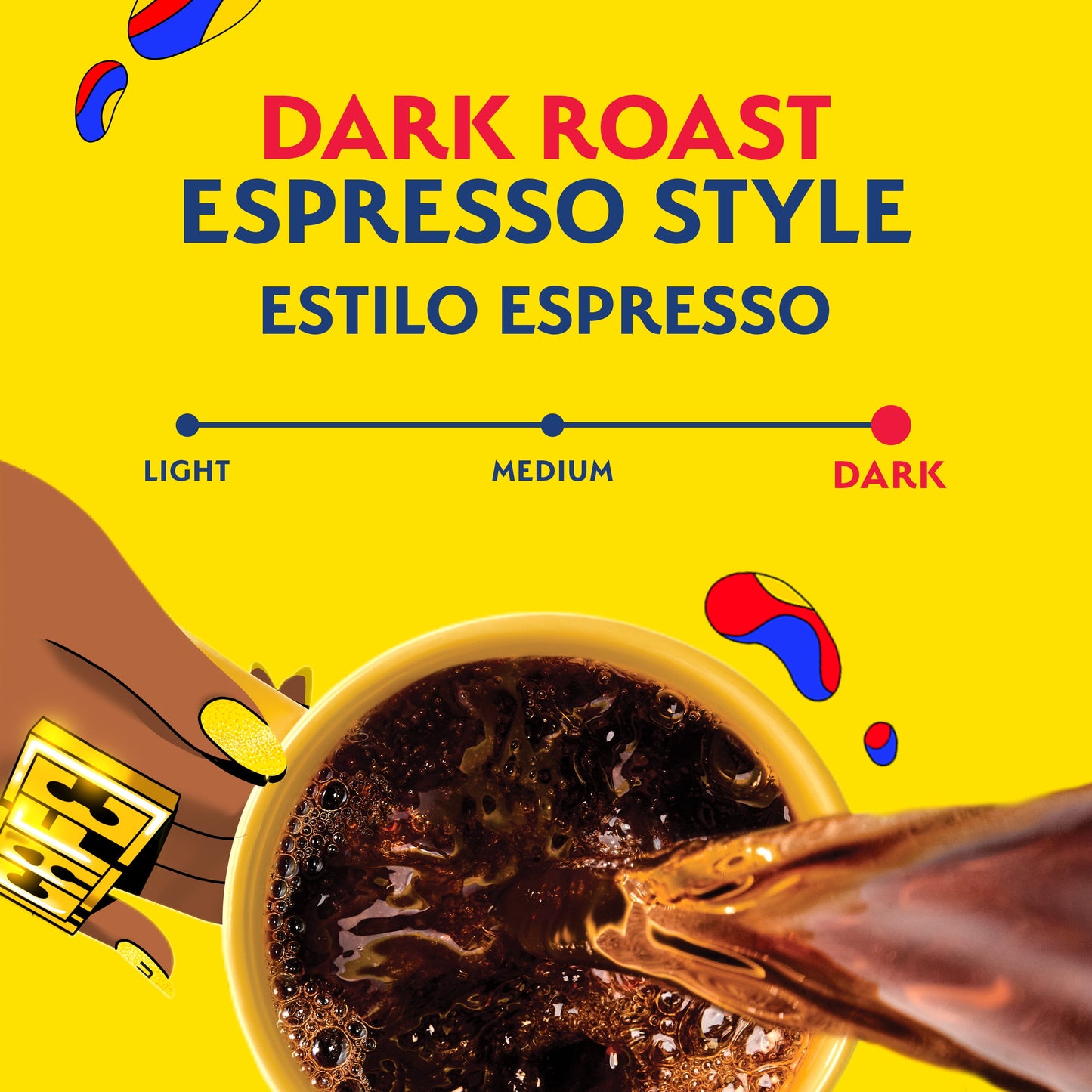 Cafe Bustelo Espresso-Style Dark Roast Single Serve Coffee Pods, 24 Count