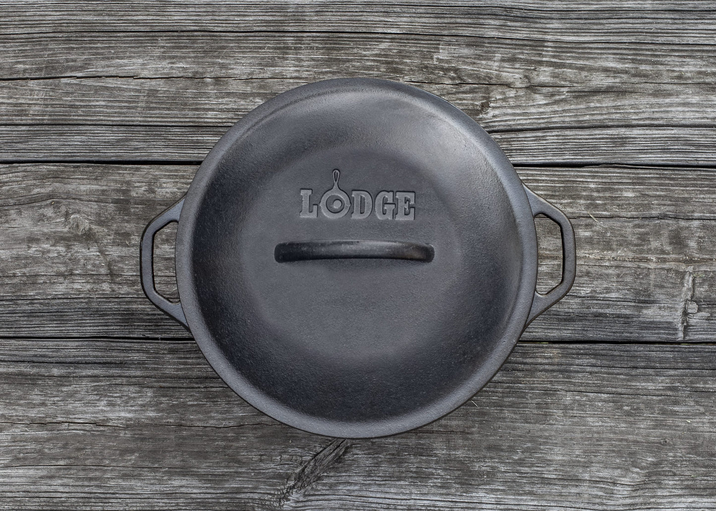 Lodge Pre-Seasoned 7 Qt Cast Iron Dutch Oven & Cover, L10DOL3