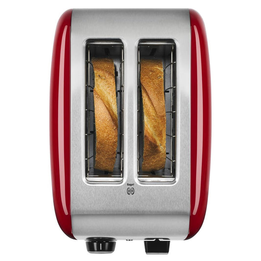 KitchenAid 2-Slice Toaster with Manual Lift Lever, Empire Red (KHM2115ER)