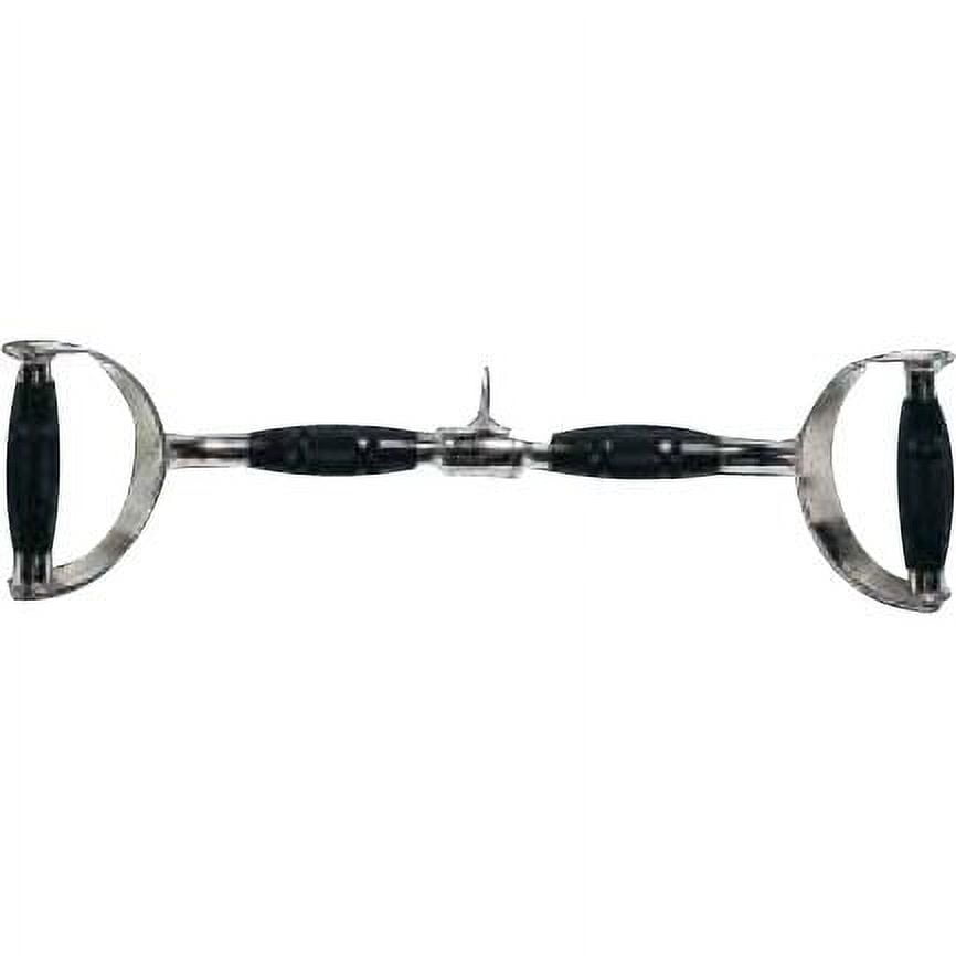 CAP Barbell Standard 1 In. Threaded Tricep Weight Bar with Collars, 34 In., Black