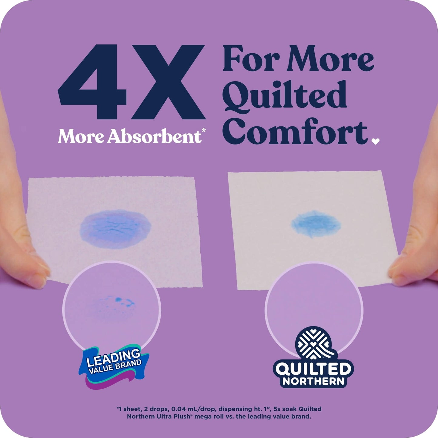 Quilted Northern Ultra Plush 3-Ply Toilet Paper, 24 Mega Rolls, 255 Sheets Per Roll