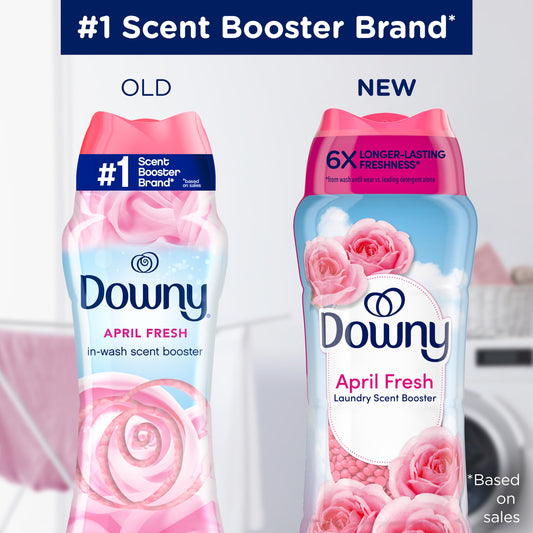Downy In-Wash Laundry Scent Booster Beads, April Fresh, 30.1 oz