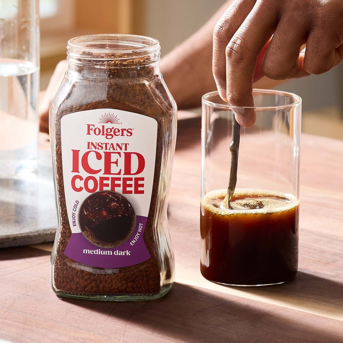 Folgers Instant Iced Coffee, 7 oz Jar