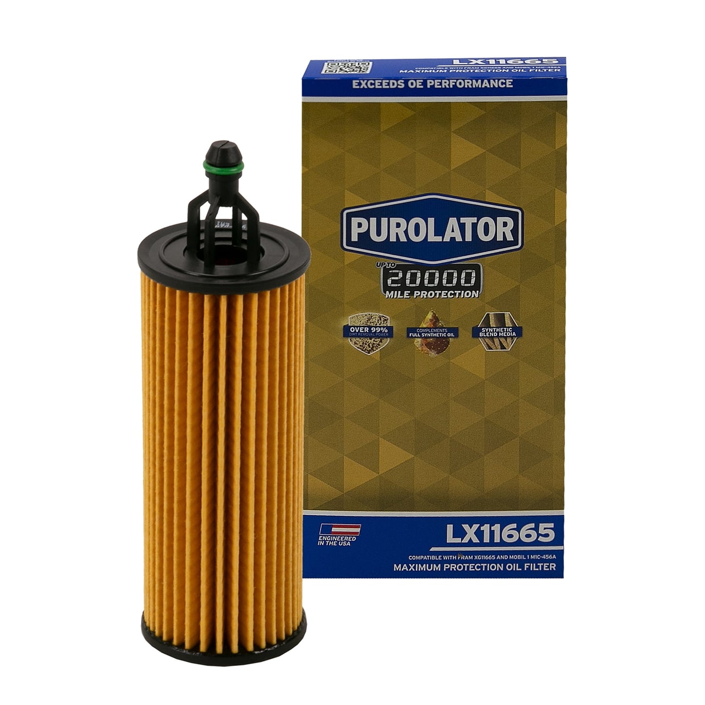 (6 pack) ACDelco Original Equipment PF63 Professional Engine Oil Filter 4.78" Height 3.16" Width 3.16" Length