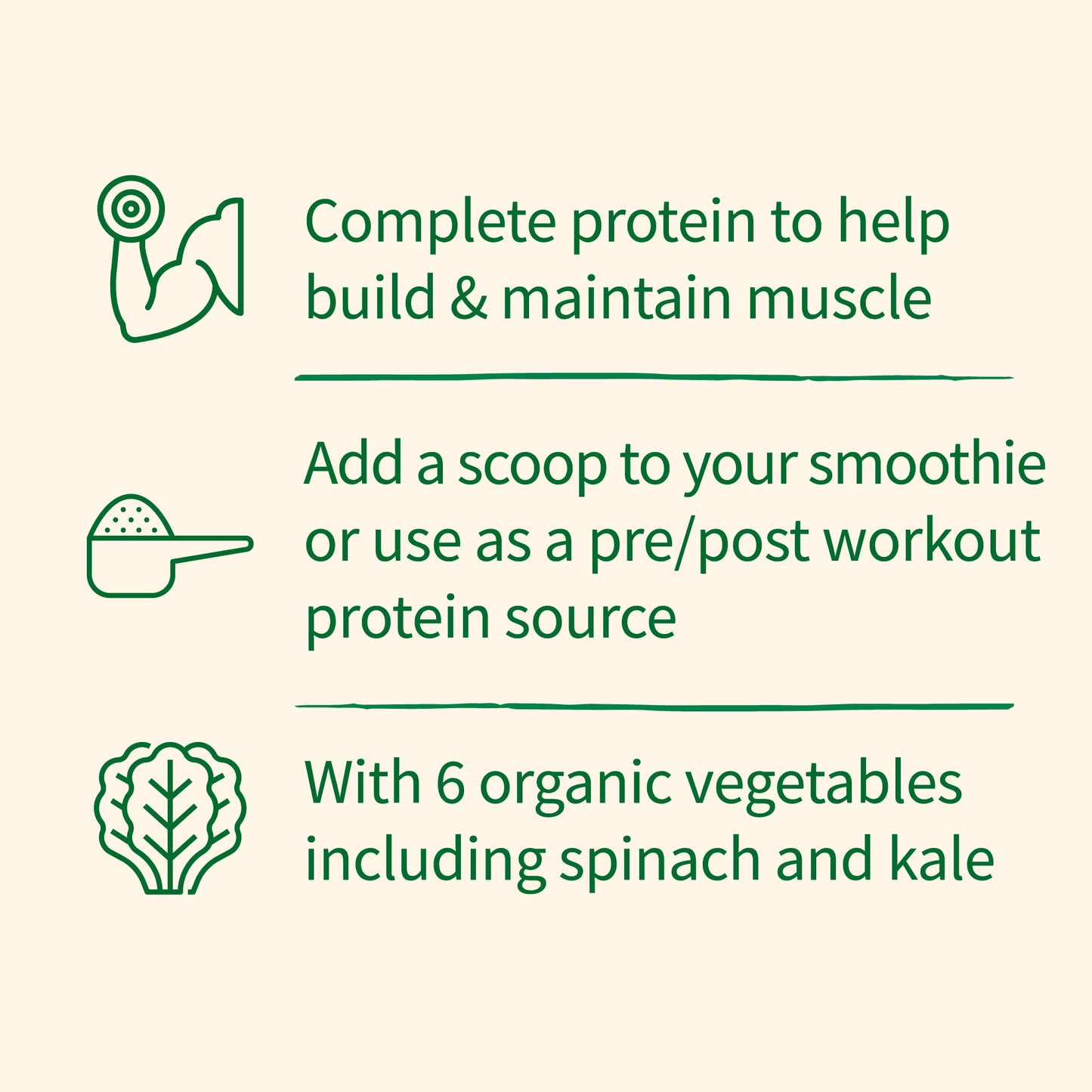 Garden of Life Organic Plant Based Greens Probiotic 20g Protein Shake Drink Powder for Digestive Gut Health, Vegan, Vanilla, 1.1lb