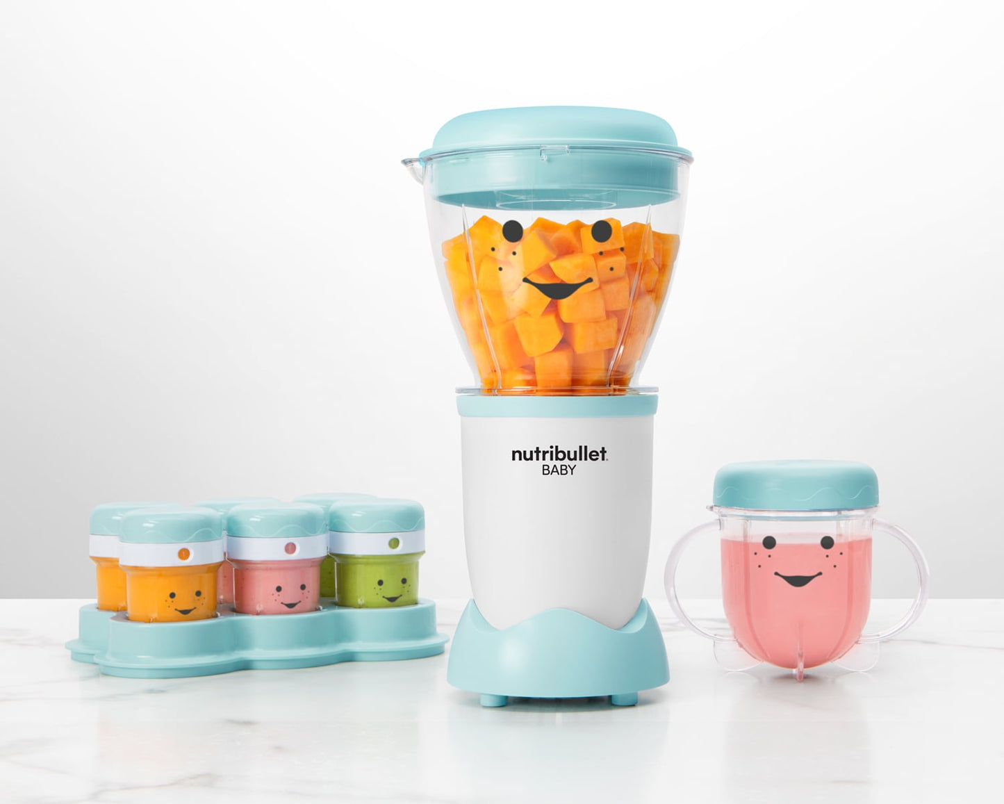 nutribullet Baby Food Blender NBY10100, Blue/White