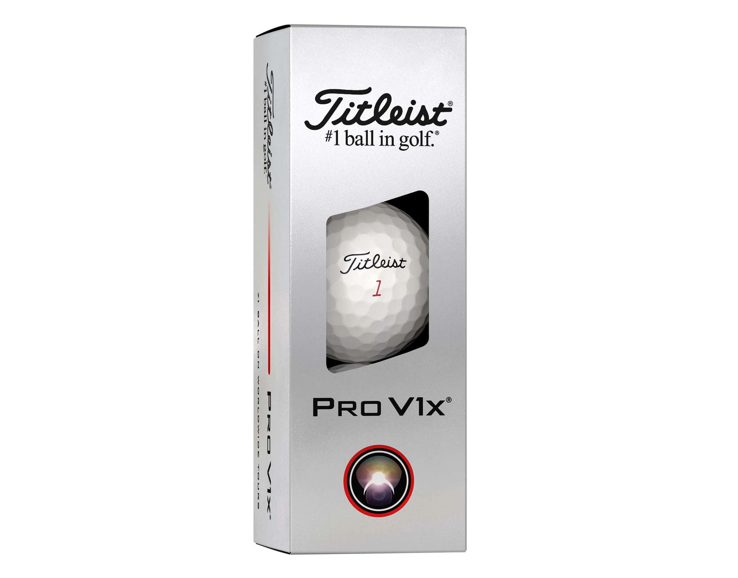 Titleist 2025 Pro V1x, 12 Pack, White