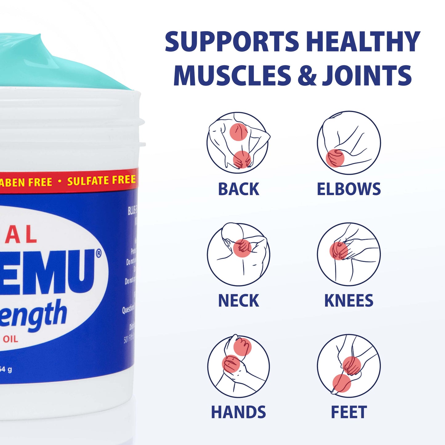 Blue-Emu Original Super Strength Cream for Supporting Healthy Muscles & Joints, 12 oz