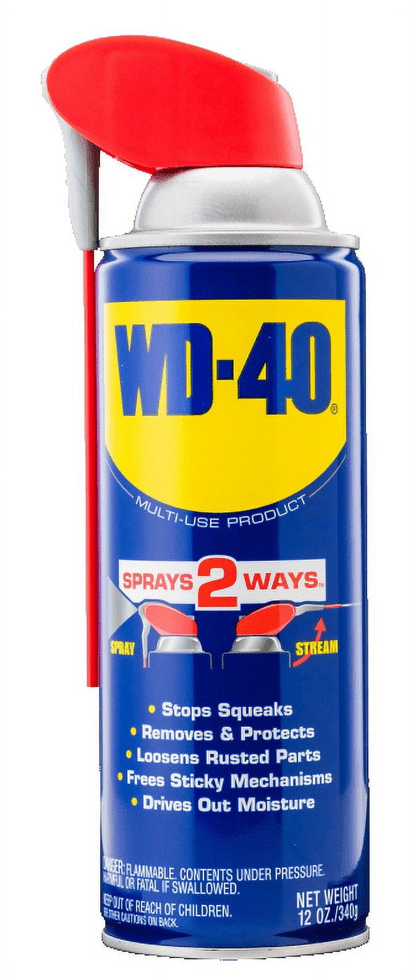 (6 pack) WD-40 Multi-Use Product Lubricant Spray with Smart Straw, 12 oz.