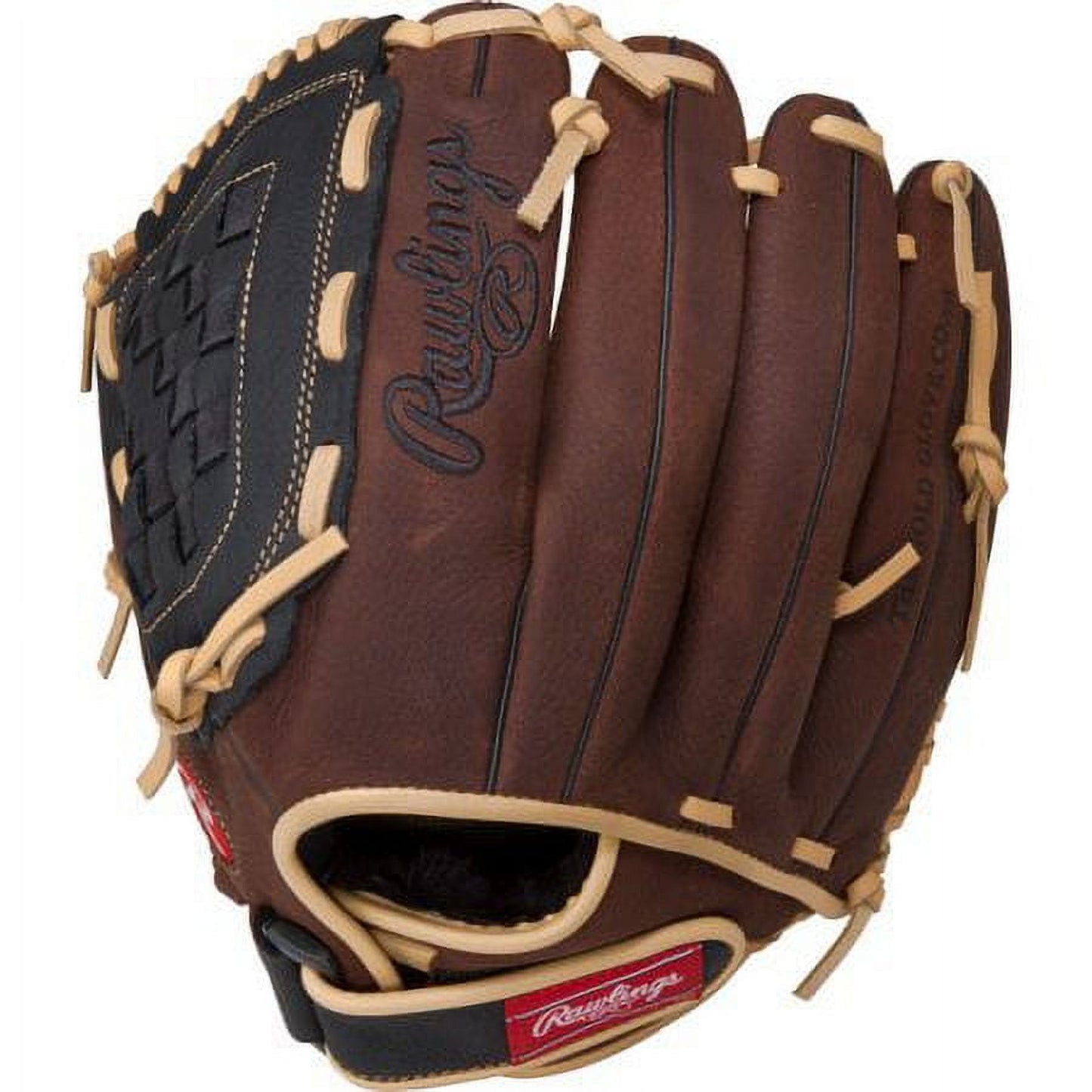 Rawlings | 12.5" RBG36 Recreational Baseball & Softball Glove | All-Leather Shell | Right Hand Throw