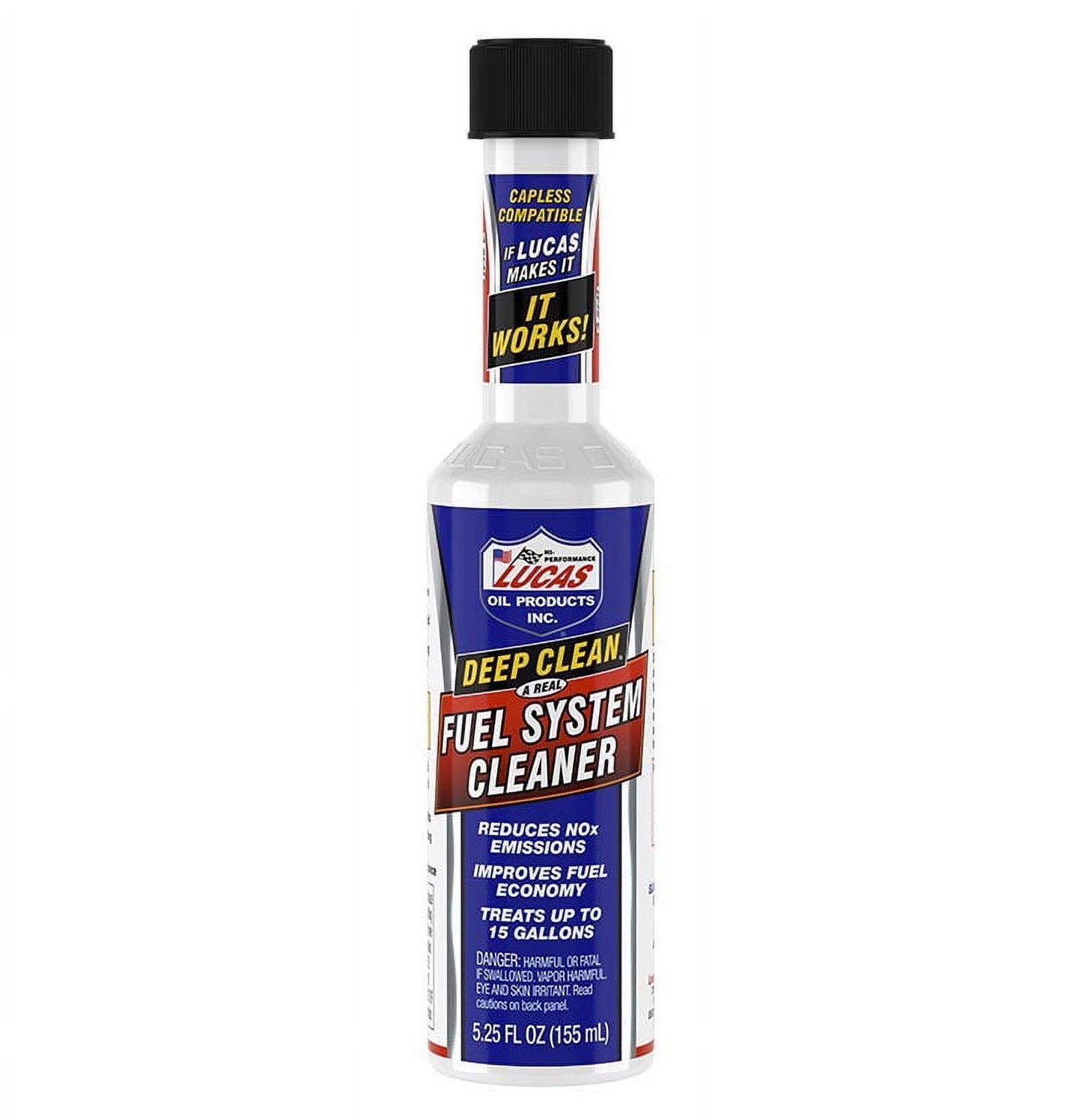 (6 pack) Lucas Oil 10669 Deep Clean Fuel System Cleaner 5.25 Ounce Automotive Fuel Additive