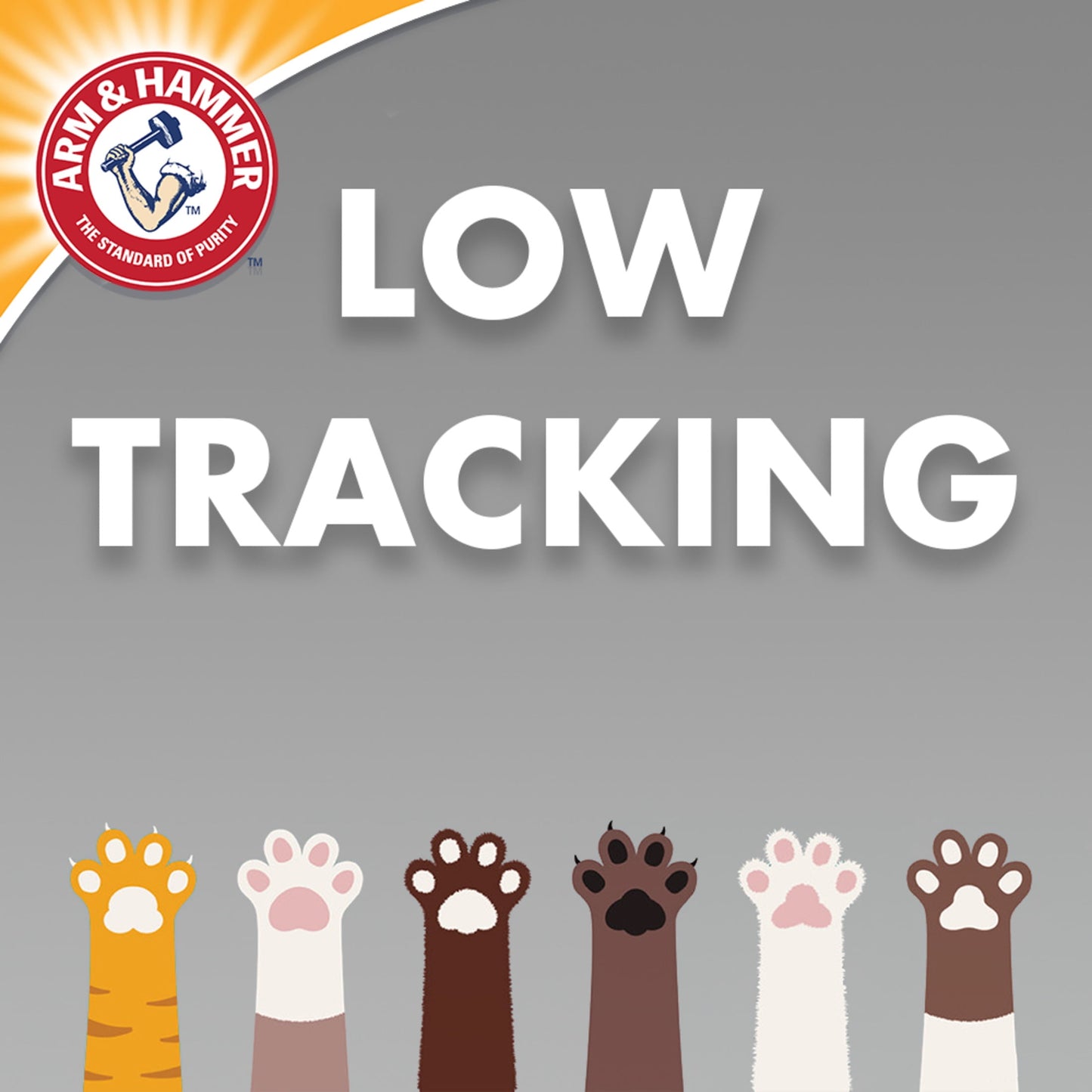 (3 pack) ARM & HAMMER Super Scoop Fragrance Free Clumping Clay Cat Litter, 40 lb